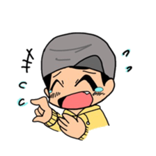 hat daddy sticker #14211983