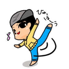 hat daddy sticker #14211989