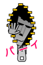 Let's go Mr.Moai ! 2 sticker #14212207