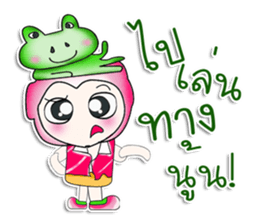 Mr. Kunta. love frog. sticker #14212479