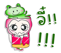 Mr. Kunta. love frog. sticker #14212508