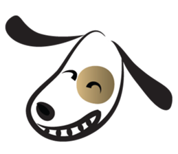 Little Dog's face sticker #14212812