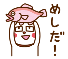 yurusuginai_mascot of cats sticker #14213048