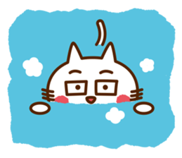 yurusuginai_mascot of cats sticker #14213064