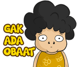 Santi : Ibu Kribo sticker #14213398