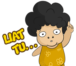 Santi : Ibu Kribo sticker #14213399