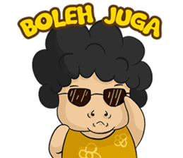 Santi : Ibu Kribo sticker #14213411