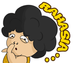 Santi : Ibu Kribo sticker #14213412