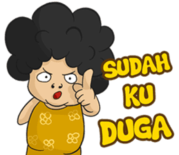 Santi : Ibu Kribo sticker #14213418
