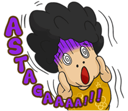 Santi : Ibu Kribo sticker #14213419