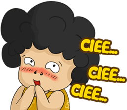 Santi : Ibu Kribo sticker #14213426