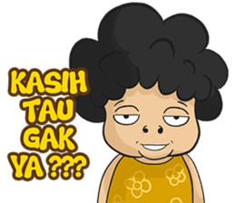 Santi : Ibu Kribo sticker #14213427