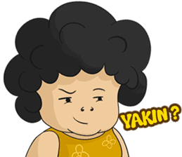 Santi : Ibu Kribo sticker #14213432