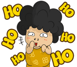 Santi : Ibu Kribo sticker #14213433