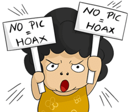 Santi : Ibu Kribo sticker #14213435