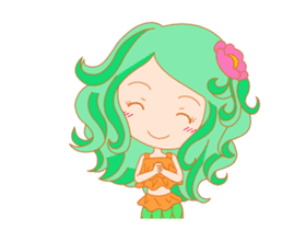 Mischievous mermaid sticker #14213511