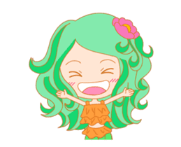 Mischievous mermaid sticker #14213527