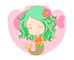 Mischievous mermaid sticker #14213529