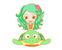 Mischievous mermaid sticker #14213531