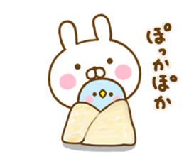 Rabbit Usahina with penpen 10 sticker #14213883