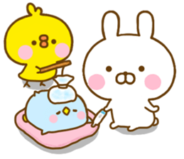 Rabbit Usahina with penpen 10 sticker #14213884