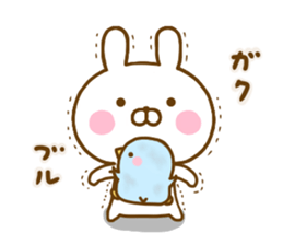 Rabbit Usahina with penpen 10 sticker #14213887