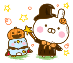 Rabbit Usahina with penpen 10 sticker #14213888