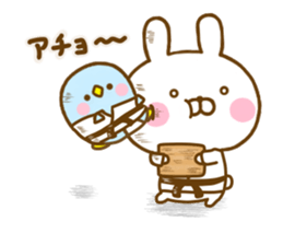 Rabbit Usahina with penpen 10 sticker #14213889