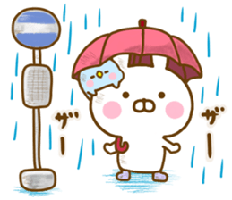 Rabbit Usahina with penpen 10 sticker #14213893