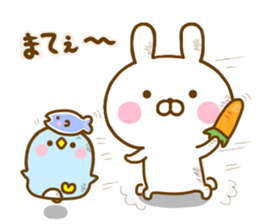 Rabbit Usahina with penpen 10 sticker #14213895