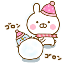 Rabbit Usahina with penpen 10 sticker #14213905