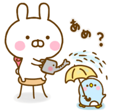 Rabbit Usahina with penpen 10 sticker #14213906