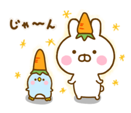 Rabbit Usahina with penpen 10 sticker #14213912