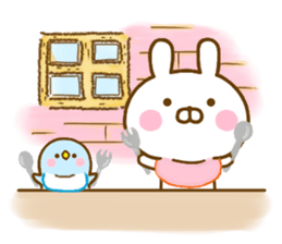 Rabbit Usahina with penpen 10 sticker #14213917