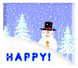 Happy winter! sticker #14214290