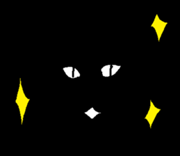 Creeping cat 2 sticker #14214632