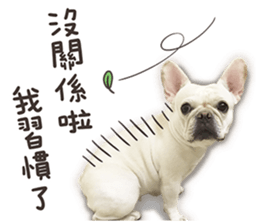 French Bulldog Mochi (The Real) sticker #14215474