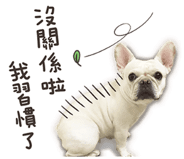 French Bulldog Mochi (The Real) sticker #14215474