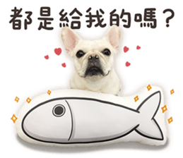 French Bulldog Mochi (The Real) sticker #14215476