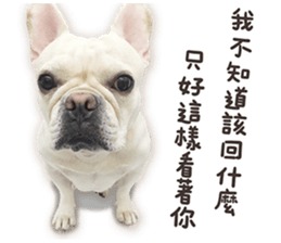 French Bulldog Mochi (The Real) sticker #14215481