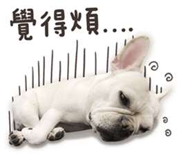 French Bulldog Mochi (The Real) sticker #14215488