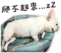French Bulldog Mochi (The Real) sticker #14215493