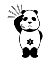 Hoddy Giant Panda -JUNJUN- sticker #14215567