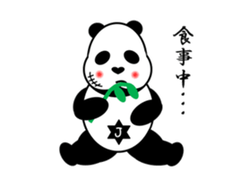 Hoddy Giant Panda -JUNJUN- sticker #14215570