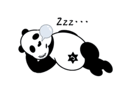 Hoddy Giant Panda -JUNJUN- sticker #14215576