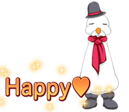 Lovely Santa Girl ~ Holy Night ~English sticker #14215757