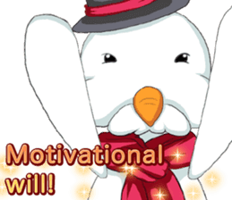 Lovely Santa Girl ~ Holy Night ~English sticker #14215761