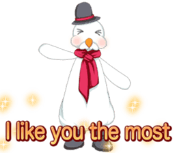 Lovely Santa Girl ~ Holy Night ~English sticker #14215765