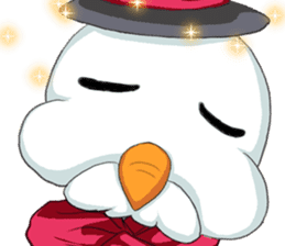 Lovely Santa Girl ~ Holy Night ~English sticker #14215769