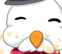 Lovely Santa Girl ~ Holy Night ~English sticker #14215771